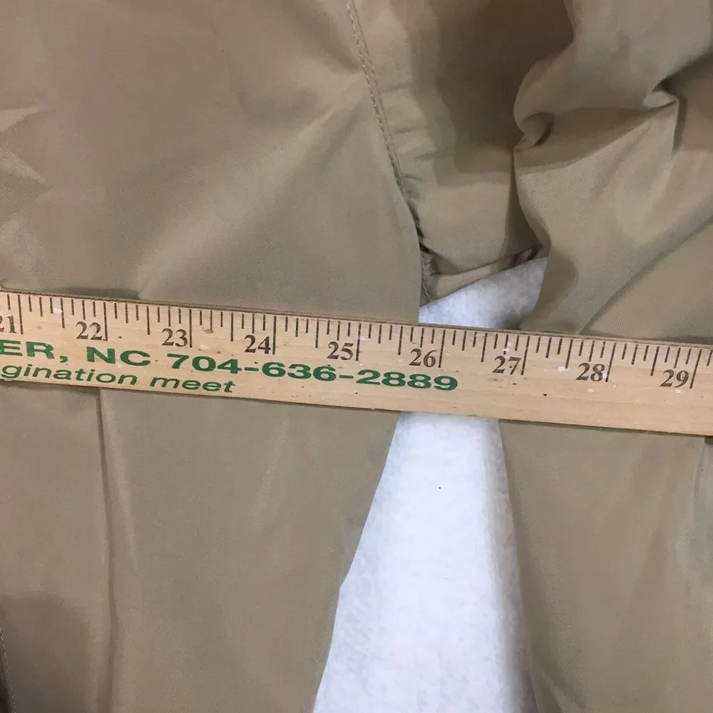Cross Creek Hatteras Windbreaker Mens Sz XL Beige Pullover Nautical - Picture 8 of 8